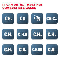 Detector De Fugas De Gas Habotest HT61L Versión Actualizada Con Pantalla Digital Y Alarma Sonora Multifuncional - details 2