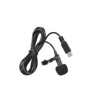 Micrófono Estéreo Omnidireccional Mini USB Profesional De 150cm Con Clip De Cuello Para Gopro Hero 3 3+ 4 Aibecy - details 1