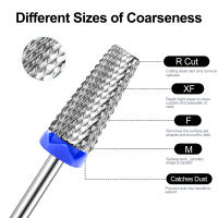 Cabeza De Moldeo Trapecio Y Taperada En Acero De Tungsteno De Alta Calidad Para Manicura Y Pedicura Bit De Taladro De Carburo Para Uñas - details 8