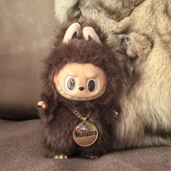 Muñeca De Peluche Labubu Serie Big Chief/Winnie Zimomo Muñeco De Vinilo Lindo Decoración De Escritorio Colgante Para Bolsa Caja Misteriosa Regalos Para Todas Las Edades - 1