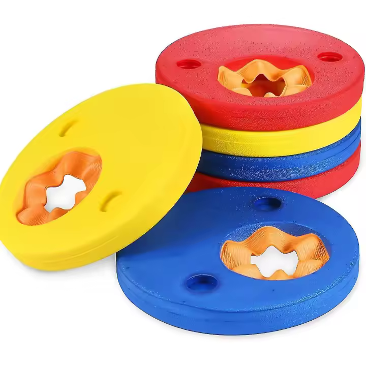 6 Pcs Kids Arm Float Discs Natación Arm Band Pool Set para niños anillos flotantes Xxf - 1