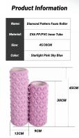 Rodillo De Masaje 3D De Espuma Diamante EVA Para Yoga Y Fitness Equipo Deportivo Para Terapia De Músculos Y Rehabilitación Deportiva - details 4