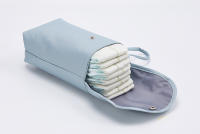 Bolsa De Pañales Impermeable Y Portátil Para Bebé Organizador De Almacenamiento De Pañales Para Viajes Y Exteriores Bolsa De Mano Para Silla De Paseo - details 10