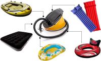 - Hinchador bomba de aire para inflables a pie para inflar colchones Aire Pump Inflador Manual para Barca Colchonetas Hinchables Kayak - details 1