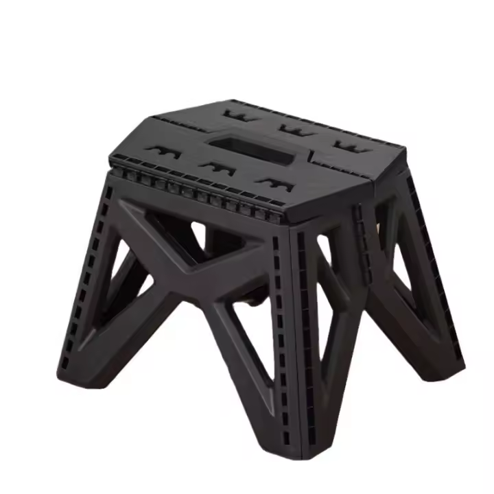 Duradero Banqueta Plastico, Taburete de Campamento Taburete Plegable para niños y Adultos - 1