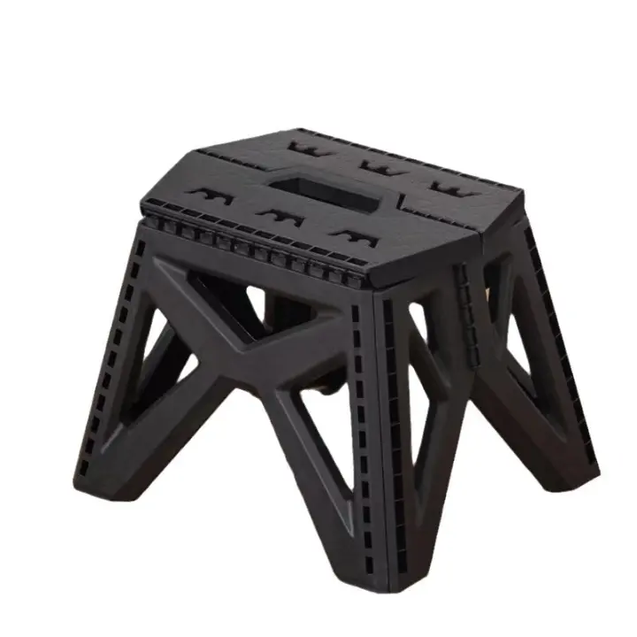 Duradero Banqueta Plastico, Taburete de Campamento Taburete Plegable para niños y Adultos - 1