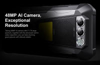 FOSSiBOT F106 PRO Smartphone Rugged  Pantalla FHD+ de 6.58"  Procesador Helio G85  15GB de RAM + 256GB de ROM  Cámara de 48+20MP  Lámpara de camping de 3W  Altavoz de 110dB  Batería de 12000mAh  Soporte NFC  IP68/IP69K - details 13