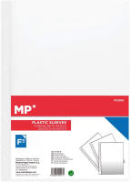 Fundas Perforadas A4 Pack 100 Unidades – Fundas Transparentes de Plástico Resistente, Tamaño Folio con Multiperforación Lateral, Acabado Transparente para Carpeta de Anillas, Oficina, Colegio y Archivo de Documentos - details 0