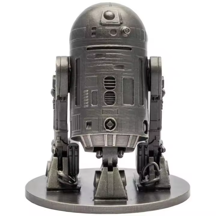 R2 D2 Star Wars 3D Edición Limitada Miniatura Plata 2024 - 1