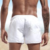 Shorts De Verano Para Hombre Con Bolsillos Y Cordón Transpirables Ropa De Playa Cortos De Natación Secado Rápido Para Surf - details 8