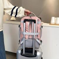 Mochila antirobo impermeable para Mujer, Bolsa de viaje de gran capacidad, a la moda, Con Correa de equipo, para portátil - details 2