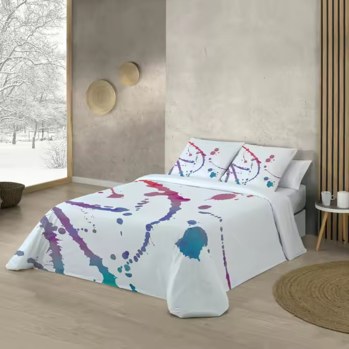 Juego de funda nórdica Pierre Cardin WARHOL Multicolor Cama de 150 2 Piezas 3 Piezas - 1