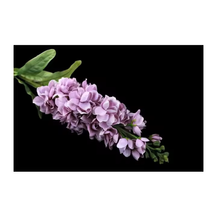Bouquet de Flores Delphinium Artificial para Tocados y Complementos - 1