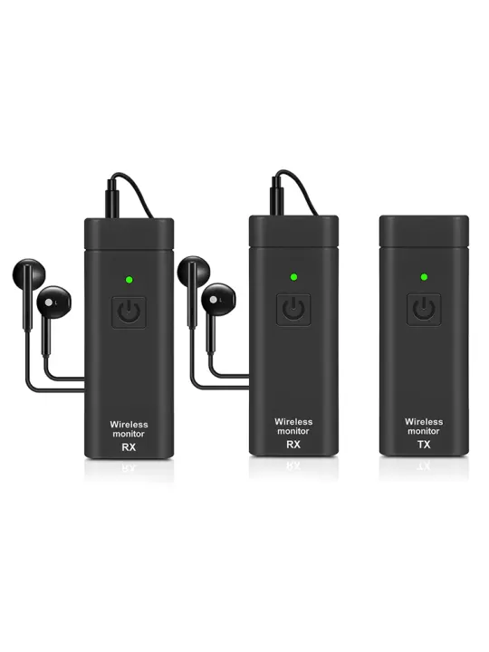 Sistema De Monitoreo Inalámbrico UHF Digital Profesional Con Transmisor Receptor Para Cantante Tarjeta De Sonido Escenario De Sonido De Transmisión - 1