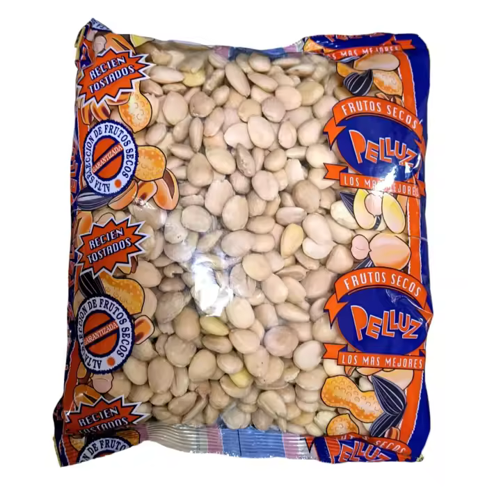 Almendra marcona natural 1 Kg - origen España -  almendra marcona pelada cruda - pelluz - 1