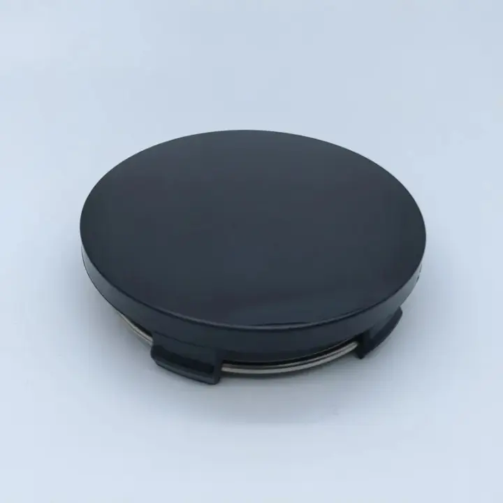 4Pcs 60mm Tapas De Centro De Eje Para Ruedas De Coche Universales En Negro Y Plateado Adecuadas Para La Mayoría De Los Vehículos Piezas De Repuesto Para Neumáticos Y Ruedas - 1