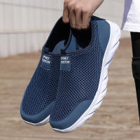 Zapatos Casuales Para Hombre Ligeros Y Transpirables Antideslizantes Para Exterior Comodidad Interior SLIP-ON Talla Verdadera - details 11