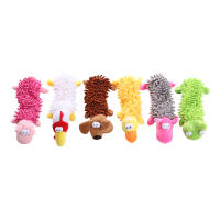 Juguete De Peluche Para Perros Con Sonidos De Mordida Y Chasqueo Peluche De Rana Y Elefante Para Masticar Y Divertirse - details 0