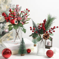 Adorno De Navidad 30CM Árbol De Navidad Ornamento De Nieve Pino Para Decoración Del Hogar Regalos De Año Nuevo Accesorio De Guirnalda - details 1