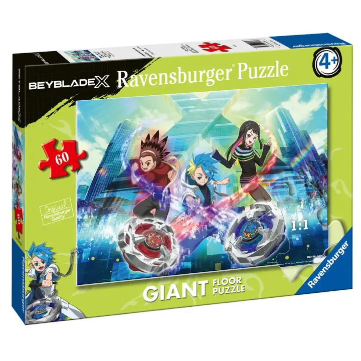 RAVENSBURGER PUZZLE 60 PIEZAS GIANT BEYBLADE 60 GIANT 27x37x5 Cms. - 1