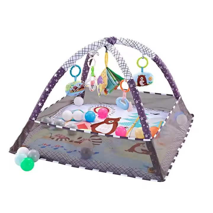 Kikkaboo Manta De Juegos Para Bebe Con 18 Bolas - 1
