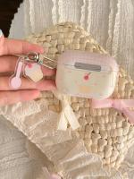Funda De Pastel De Cereza Rosa Con Cuadros Para AirPods 1 2 3 Y AirPods pro 2 Estilo Moderno Y Elegante Protección Para Auriculares - details 10