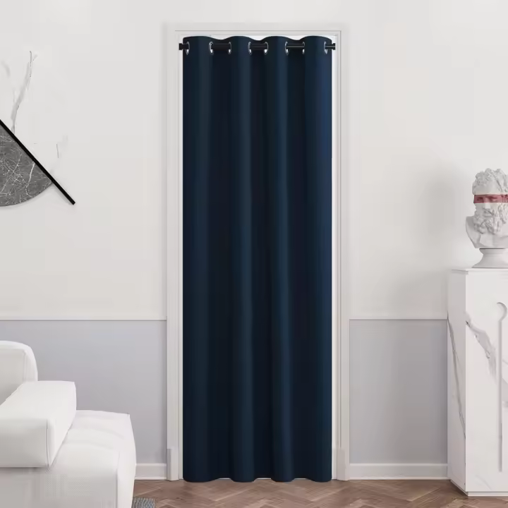 Cortina Dormitorio Opaca 1 Pieza 140x244 CM Cortinas Termicas Aislantes Frio y Calor Cortinas Salon Cortinas Blackout Cortina,Opaca Ventana con Ojales - 1
