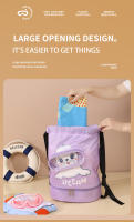 Bolsa De Baño De Natación Cartoon Gran Capacidad Para Fitness Bolsa De Lavado Separación Seco-Húmedo Almacenamiento De Ducha Portátil Para Niños - details 10