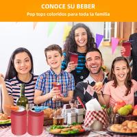 Abrepuertas Portátil Y Reutilizable Fácil Para Botellas Y Lata De Coca Cola Herramientas De Camping Suministros De Cocina - details 1