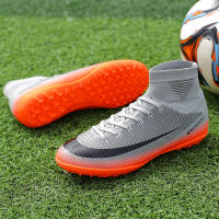 Zapatos De Fútbol Profesionales Para Hombres Antideslizantes En Campo De Grama Zapatillas De Fútbol Con Punta De Hierba TF Entrenamiento De Torsión De PTPP Material Superior PVC Suela De Goma - details 12