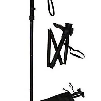 Baston Paseo Plegable Aluminio Izqd Bapr - 1