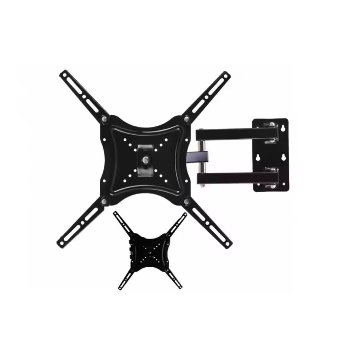 IPSDI Soporte de pared de movimiento completo con tres brazos, para televisión, de 14-55 pulgadas - 1
