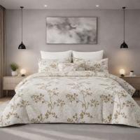 Colcha decorativa, con tres cojines relleno incluido,edredones cama edredon bouti calidad superior,Cómodo y duradero vale para Cama135/150cm Tamaño 250x260cm - details 2