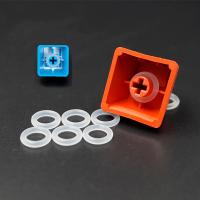 Anillo De Goma Transparente 130PCS Para Teclados Mecánicos Y Switches Cherry MX Aislantes De Bloqueo De Presión - details 0