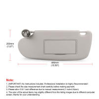 Visera Solar Beige Para Dodge Ram 1500 2500 3500 02-09 Con Espejo Para Lado Del Conductor Y Pasajero Izquierdo Y Derecho - details 5