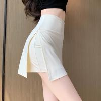 Falda De Tenis Deportiva Para Mujer Con Cintura Alta Skorts De Golf Badminton Yoga Fitness Shorts De Entrenamiento 2 En 1 Tights - details 11