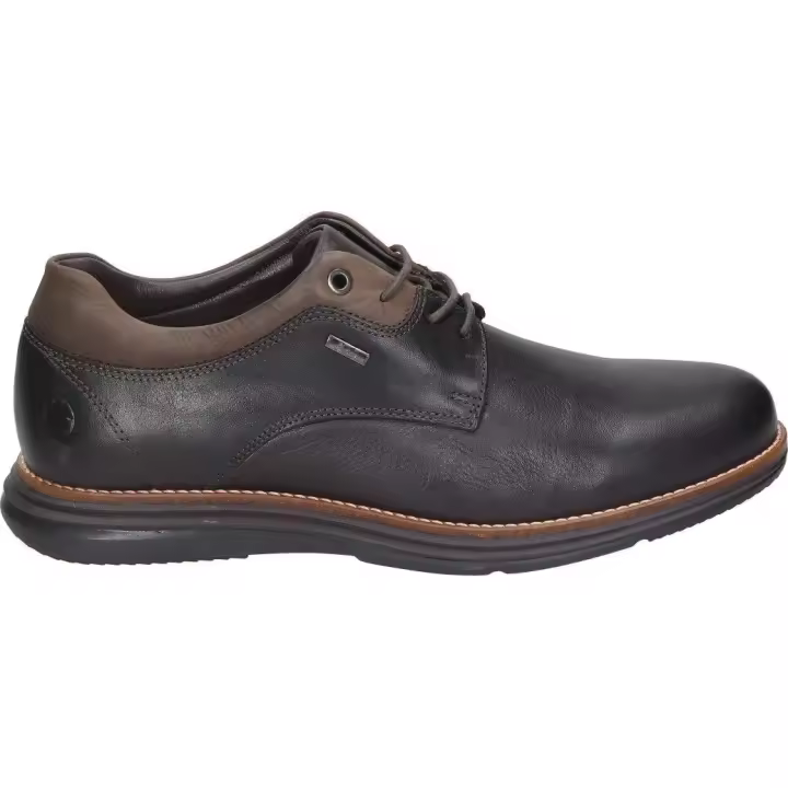 CORONEL TAPIOCA | Zapatos de Piel C. Tapioca para Hombre – Zapato en Color Negro y Detalles Marrones – Zapato de Vestir con Cordones – De Piel – Cómodos – Alta Calidad – Versátiles – Modelo C160-18 - 1