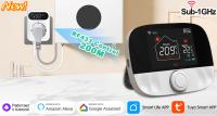 Termostato WiFi RF433 Inalámbrico Programable Para Calefacción De Piso Agua Gas Boilero Control De Temperatura Inteligente Para Hogar Y Habitaciones Tuya - details 0