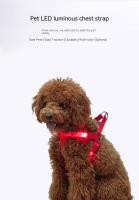 Arnes Ajustable Para Perro Con LED No Pull Nylon Brillante Para Pequeños Y Medianos Seguridad Nocturna Accesorios Para Mascotas - details 0