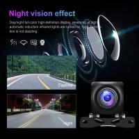 Podofo-cámara trasera HD DVR para coche, Control de voz, Wifi, Android, Auto y Carplay, tablero de recortes de vídeo, BT, FM, espejo de coche, 10,26" - details 14