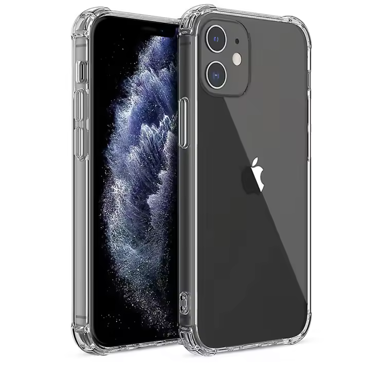 Pack de 2 fundas transparentes compatibles con Iphone 11 - 1