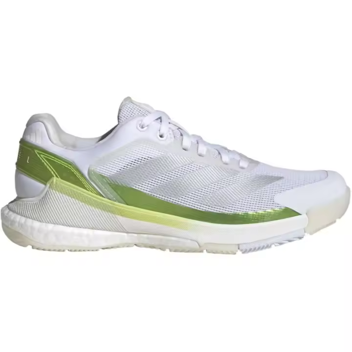 Zapatillas Adidas Crazyquick Padel Blanco Lucid Limon Mujer - 1
