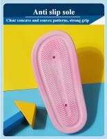 Nuevos Pantuflas Para Mujer Verano Uso Exterior Con Bajo Y Plano Para Interiores Baño Diseño Cartoon Pequeño Y Bonito Pantuflas Para Padres E Hijos - details 4