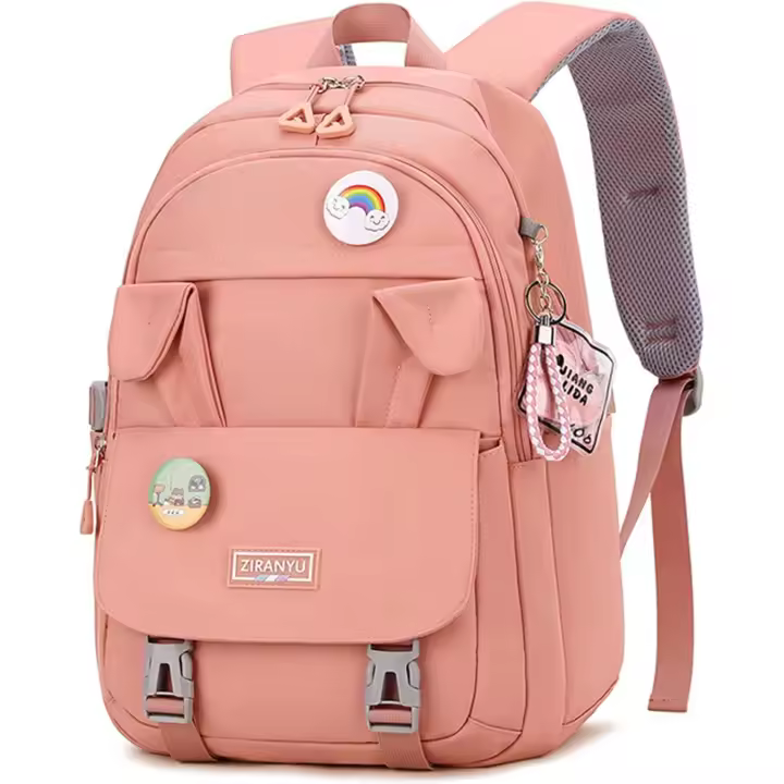 Mochilas escolares para niñas, mochilas impermeables con compartimento para computadora portátil y mochilas casuales antirrobo - 1
