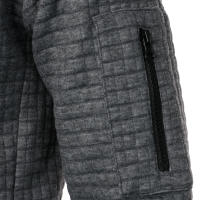 Chaqueta De Manga Larga Para Hombre Con Cuello Erguido Y Cremallera Estilo Casual Chaqueta De Patoche Con Patrón Cuadriculado - details 41