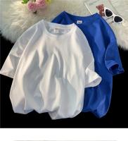 Camiseta De Algodón Para Hombre De 7.4 Oz 210gsm Color Sólido Oversized Con Mangas Cortas Estilo Casual Para El Verano Disponible Hasta 5XL - details 15