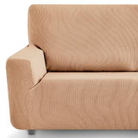Eiffel Textile - Funda de Sofá Elástica Adaptable. Protector Cubre Sofa. Liso Lavable Resistente Transpirable. Con Elastomero. Modelo Rústica - details 7