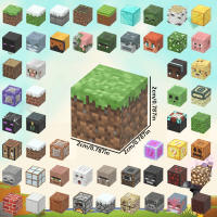Bloques De Construcción Magnéticos DIY Para Niños Set De Bloques 3D Pixel Diseñador Montessori Juguete Creativo Regalo De Navidad - details 1