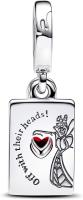 Charm colgante doble Pandora 793420C01 Reina，Incluye Caja Original - details 0