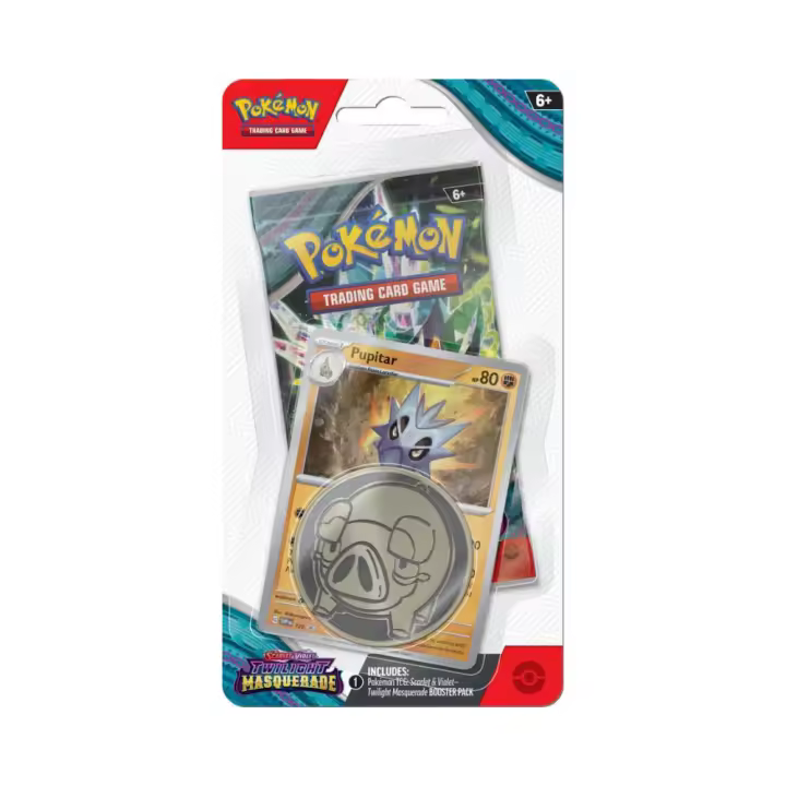 Cartas Pokemon Blister Checklane Twilight Masquerade - 1